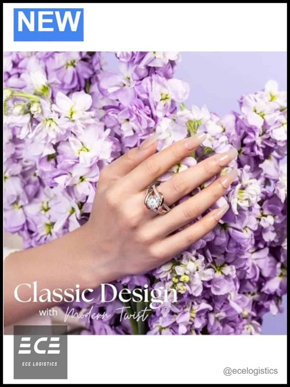 925 Sterling Silver Round Cubic Zirconia Bow Solitaire Engagement Ring